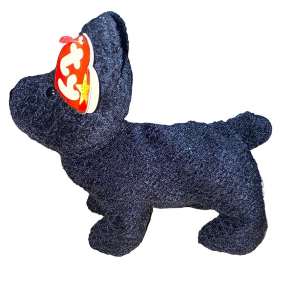 Ty Beanie Babies Scottie Terrier Dog Plush Stuffed Animal Hang 4th Gen Tush 4th - Picture 2 of 9